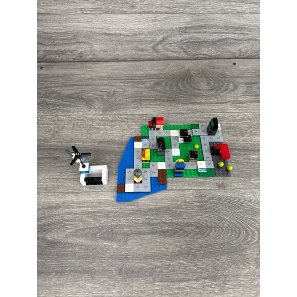 Lego City Alarm Buildable Game All Lego Peices Complete Set 3865 - Picture 5 of 9